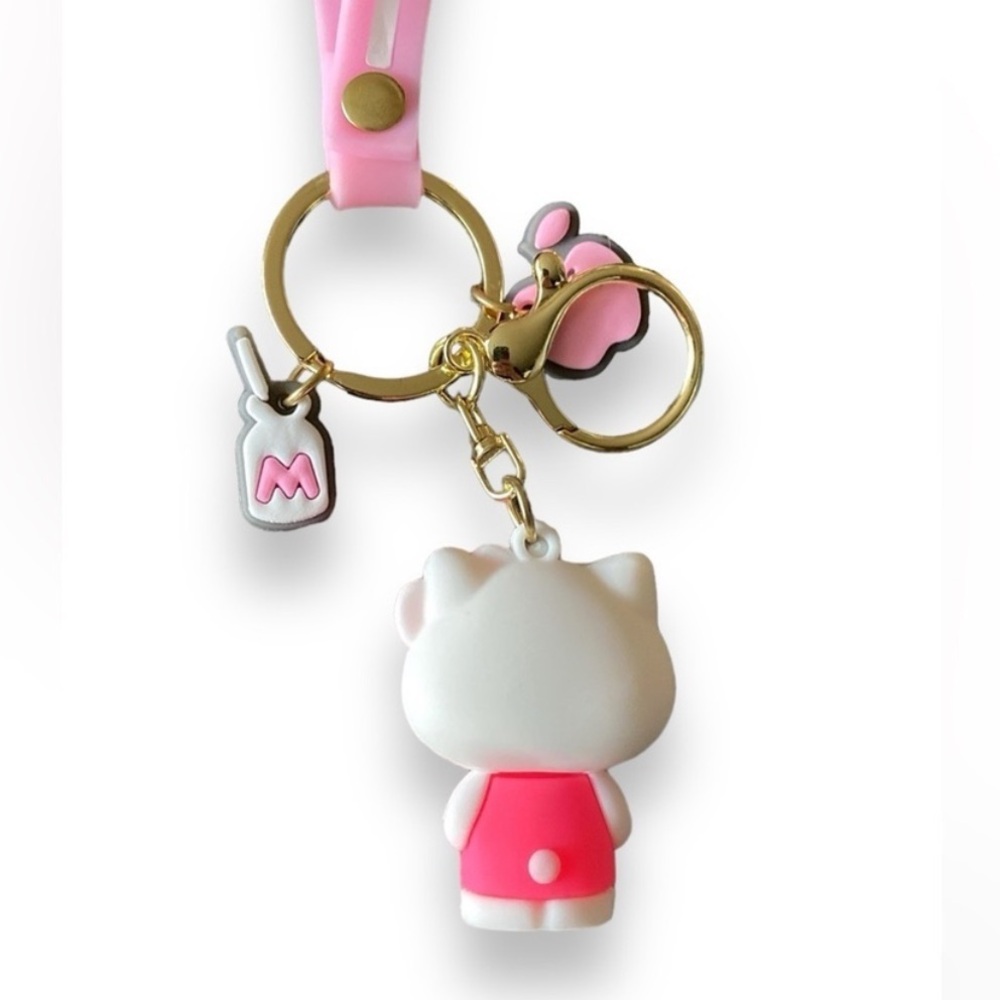 Hello Kitty Pink Keychain - Picture 3 of 8